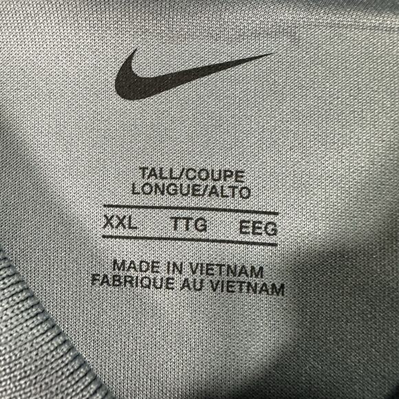 NWT Nike Dri Fit Polo Golf Shirt NBA Legends Retired Gray Men’s Size XXL Tall - Picture 2 of 9